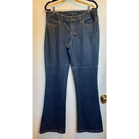 🔴 Michael Kors flare leg jeans size 8 - Picture 3 of 11
